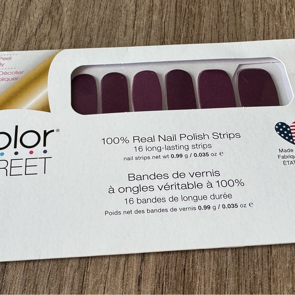 Color Street Nails Aberdeen Aubergine NWT - Picture 1 of 2